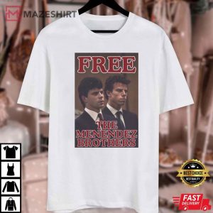 Free the Menendez Brothers Erik and Lyle Movie T Shirt (2)