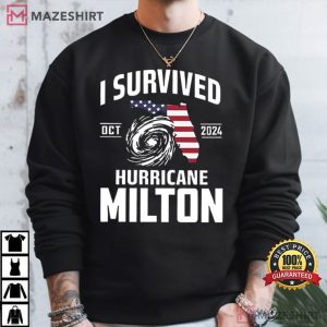 I Survived Hurricane Milton 2024 Hurricane Survivor T Shirt (1)