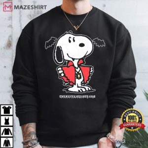 Dracula Snoopy Funeral Party Halloween T Shirt (1)