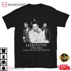 Liam Payne Thank You For The Memories T Shirt (2)