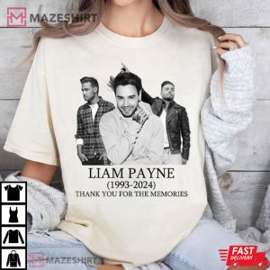 Liam Payne Thank You For The Memories T Shirt (3)