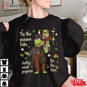 The Muppets Kermit The Frog Xmas Tis The Season T Shirt (4)