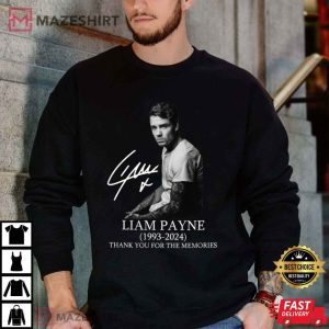 In Memory Of Liam Payne 1993 2024 T Shirt (2)