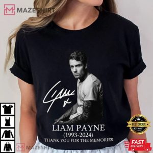 In Memory Of Liam Payne 1993 2024 T Shirt (3)