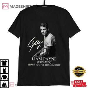 In Memory Of Liam Payne 1993 2024 T Shirt (4)