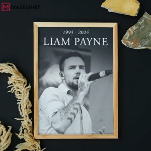Liam Payne Memorial Rest In Peace Print Poster