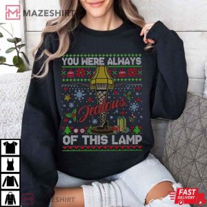 Leg Lamp A Christmas Story You Were Always Jealous T Shirt (3)