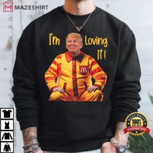 McDonald Trump Fries Lover T Shirt (2)