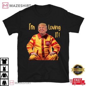 McDonald Trump Fries Lover T Shirt (3)