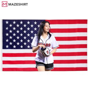 Minji NewJeans Baseball American Flag