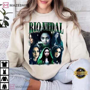 Rio Vidal Aubrey Plaza Green Witch Vintage T Shirt (2)