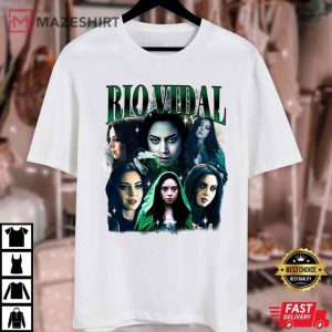 Rio Vidal Aubrey Plaza Green Witch Vintage T Shirt (3)