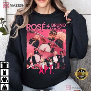 APT Rose Bruno Mars Rosie Album Merch T Shirt (2)