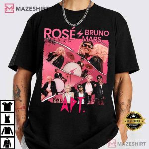 APT Rose Bruno Mars Rosie Album Merch T Shirt (4)
