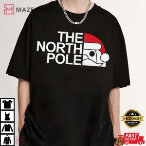 The North Pole Santa Christmas T Shirt (4)
