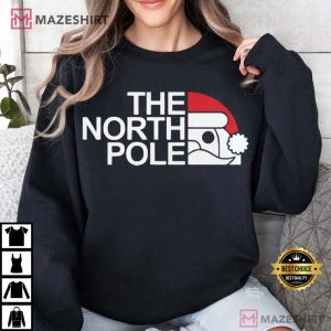 The North Pole Santa Christmas T Shirt (1)
