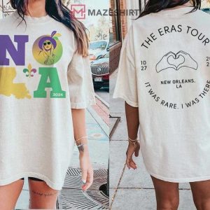 Swiftie NOLA The Eras Tour 2024 Custom Date Music T Shirt (2)