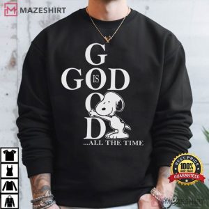 Snoopy God Is Good All The Time T Shirt (3)