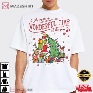 Grinch Christmas Farm Fresh Tree Xmas T Shirt (4)