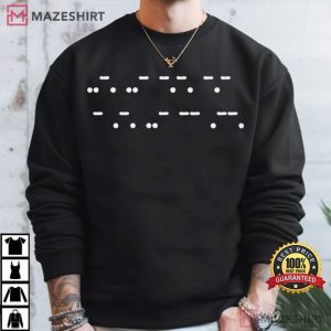 Fuck Trump Secret Morse Code Anti Trump T Shirt (3)