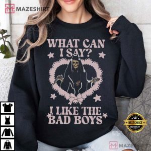 Agatha All Along I Like The Bad Boys T Shirt (2)