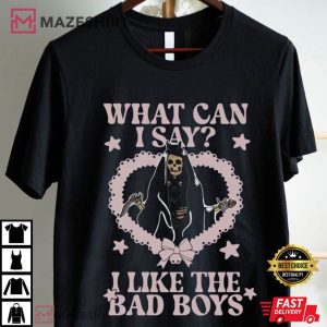 Agatha All Along I Like The Bad Boys T Shirt (3)