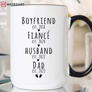 First Time Dad Gift From Wife Gift For Husband Custom Mug