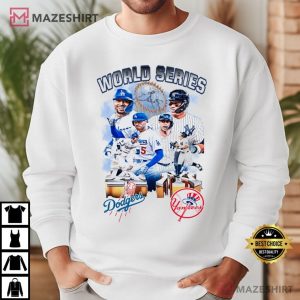 World Series 2024 Dodgers X Yankees T Shirt (1)