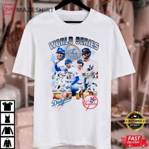 World Series 2024 Dodgers X Yankees T Shirt (2)