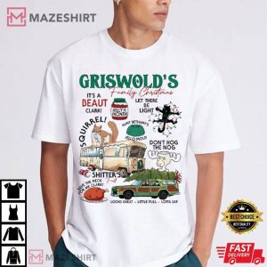 Griswold's Family Christmas National Lampoon T Shirt (2)