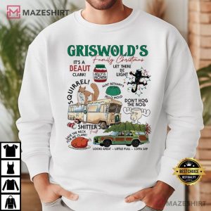 Griswold's Family Christmas National Lampoon T Shirt (3)