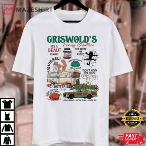 Griswold's Family Christmas National Lampoon T Shirt (4)