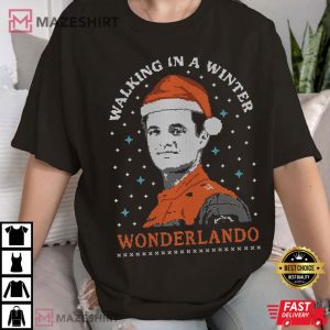 Lando Norris Walking In A Winter Wonderlando Christmas T Shirt (2)