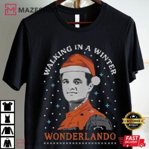 Lando Norris Walking In A Winter Wonderlando Christmas T Shirt (4)