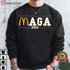 MAGA 2024 McDonald's Trump T Shirt (2)