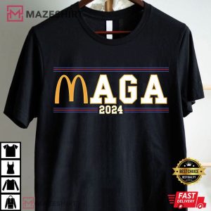 MAGA 2024 McDonald's Trump T Shirt (3)
