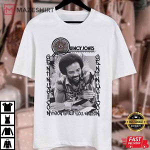 Quincy Jones Memorial Gift For Fan T Shirt (3)