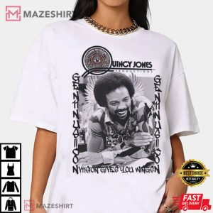 Quincy Jones Memorial Gift For Fan T Shirt (4)