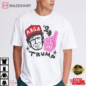 Trump '24 MAGA 47th President T Shirt (2)