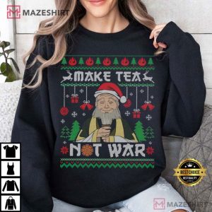 Uncle Iroh Avatar The Last Airbender Make Tea Not War Christmas T Shirt (2)