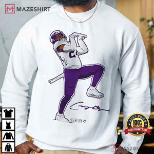 Camryn Bynum Celebration Dance Minnesota Vikings Gift For Fan T Shirt (1) Mazeshirt