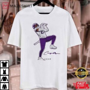 Camryn Bynum Celebration Dance Minnesota Vikings Gift For Fan T Shirt (2) Mazeshirt