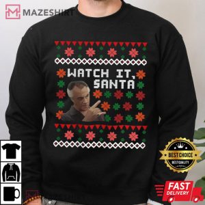 Paulie Gualtieri Watch It Santa Christmas T Shirt (1)