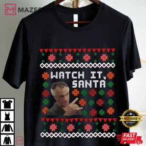 Paulie Gualtieri Watch It Santa Christmas T Shirt (2)