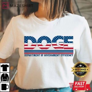 Trump Musk DOGE Department Of Government Efficiency T Shirt (4)