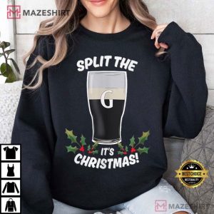 Split The G Guinness Christmas T Shirt (3)