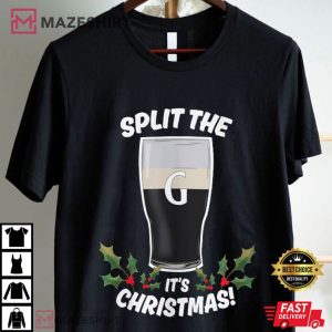 Split The G Guinness Christmas T Shirt (4)