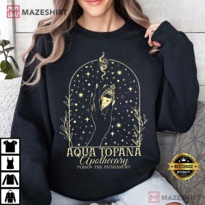 Aqua Tofana Apothecary Poison The Patriarchy T Shirt (3)