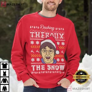 Louis Theroux Dashing Theroux The Snow Christmas T Shirt (3)