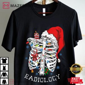 Radiology Christmas X Ray Tech Gift T Shirt (2)